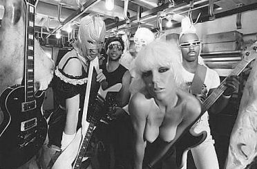 Plasmatics in a West Side meat locker NYC 22nd July 1980 (?)