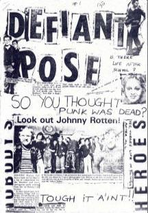 DEFIANT POSE #1 1980 (Mike Clarke)