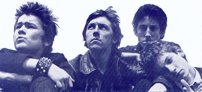 The original Eater line-up (Punk Rocker archives)