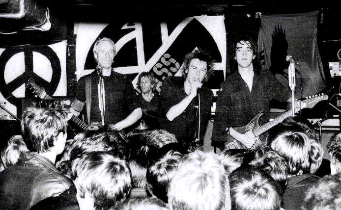 CRASS live shot (?) 